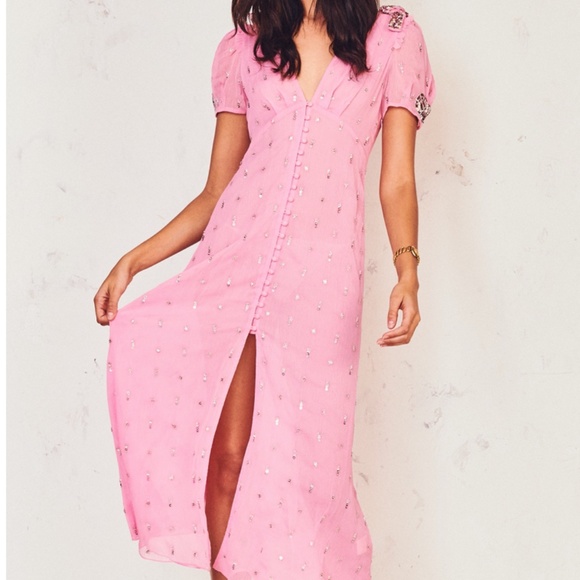 LoveShackFancy- Delaney Dress - Picture 1 of 6